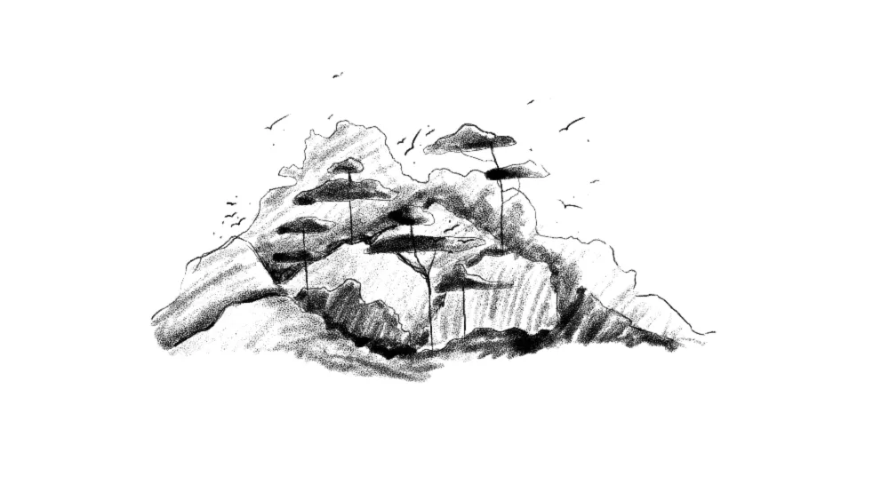 Croquis de paysage