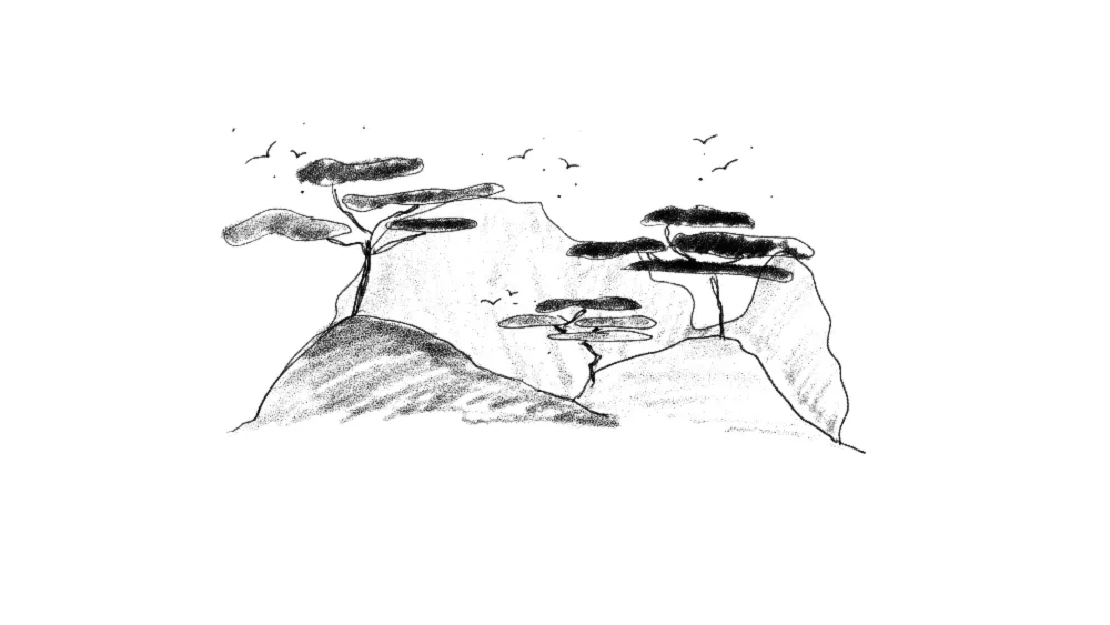 Étude de profondeur du paysage