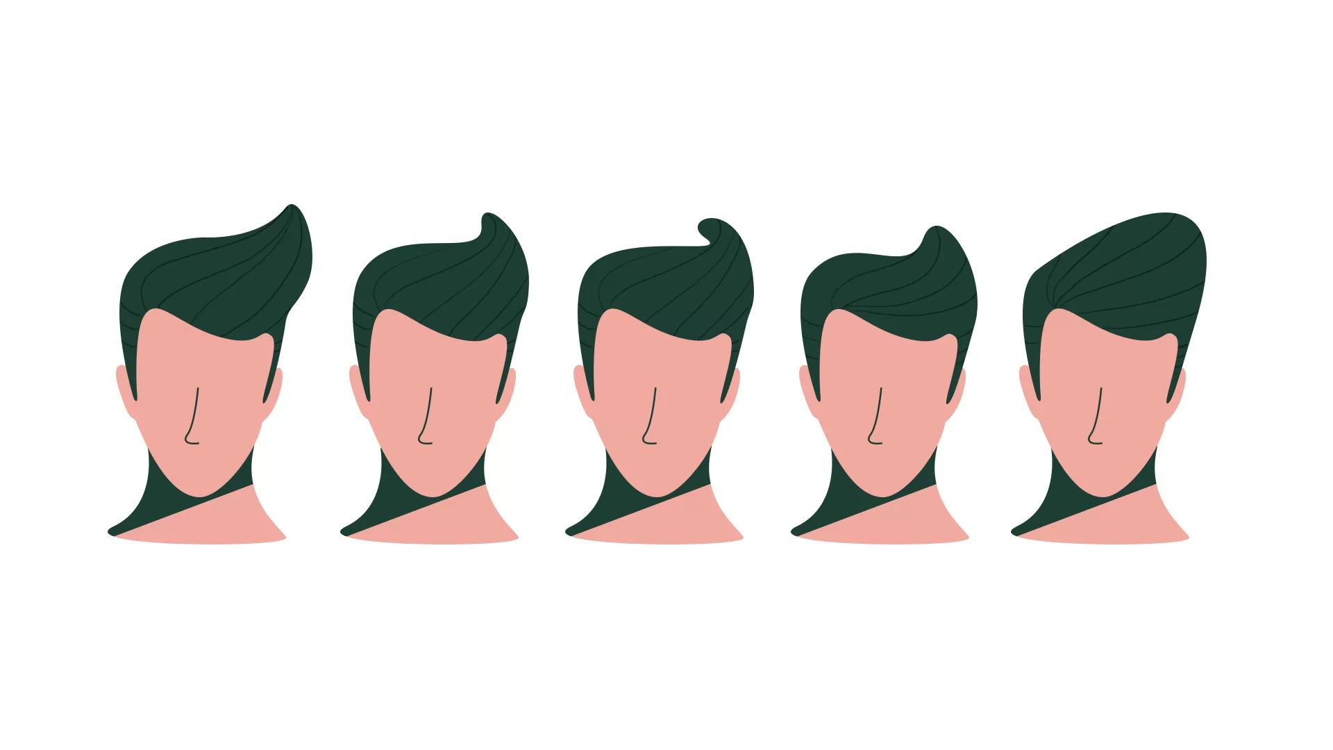 Étude du visage du voyageur